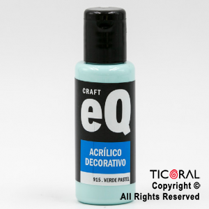 ACRIL.DECOR.EQ 915 VERDE PASTEL 50ML X 1